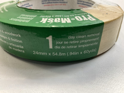IPG 5202-1 1'' X 60 Yard Painters Grade Masking Tape (.94'' X 60 Yds Exact)