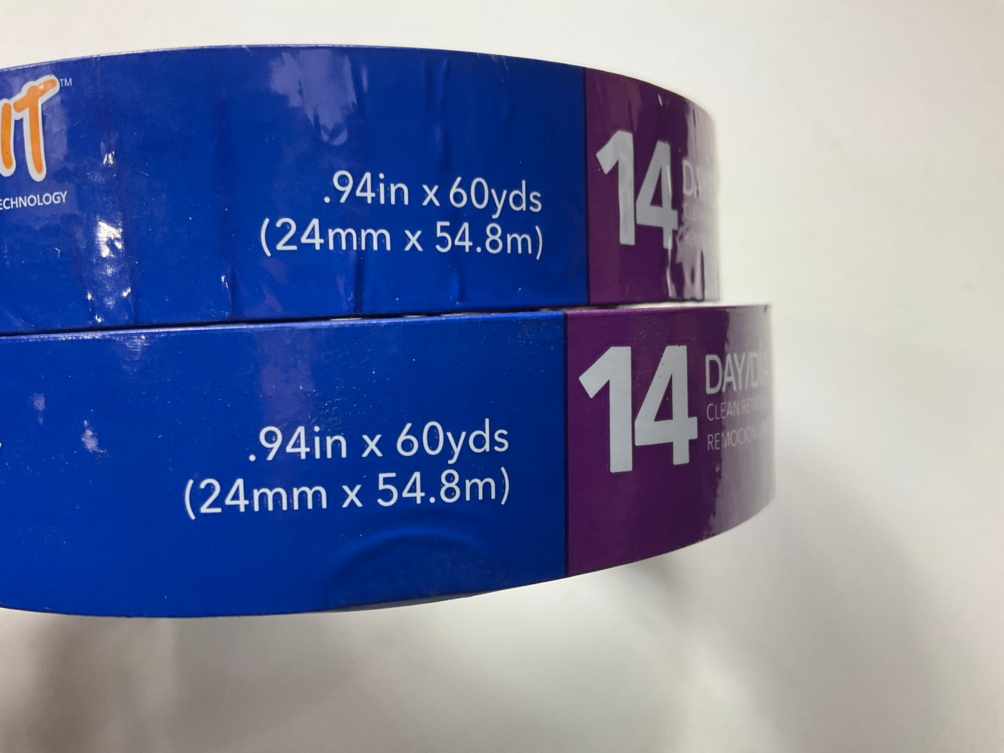 10 Rolls IPG 9531-1 1'' Pro Mask Blue All Weather Masking Tape 0.94'' X 60 Yards