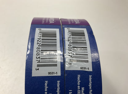 10 Rolls IPG 9531-1 1'' Pro Mask Blue All Weather Masking Tape 0.94'' X 60 Yards