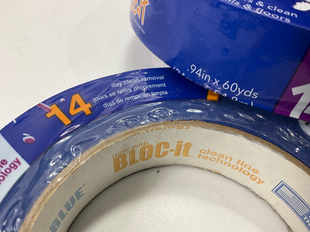 3 Pack IPG 9531-1 Pro-Mask 0.94'' Wide X 60 Yards Blue High Strength Masking Tape