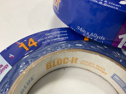 3 Pack IPG 9531-1 Pro-Mask 0.94'' Wide X 60 Yards Blue High Strength Masking Tape