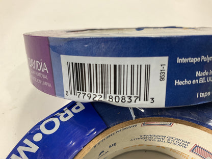 3 Pack IPG 9531-1 Pro-Mask 0.94'' Wide X 60 Yards Blue High Strength Masking Tape