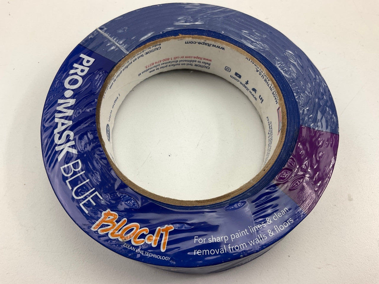 IPG 9531-1 Pro-Mask 0.94'' Wide X 60 Yards Long Blue High Strength Masking Tape