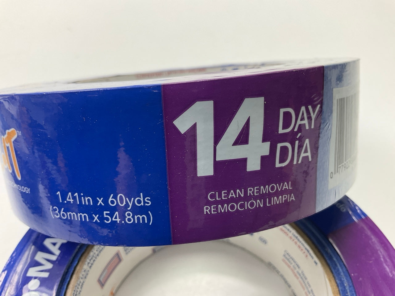 (5) IPG 9532-1.5 Masking Tape 60 Yd X 1.4'' Wide, Blue Fine Crepe Paper Mask Tape