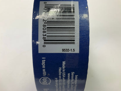 (5) IPG 9532-1.5 Masking Tape 60 Yd X 1.4'' Wide, Blue Fine Crepe Paper Mask Tape