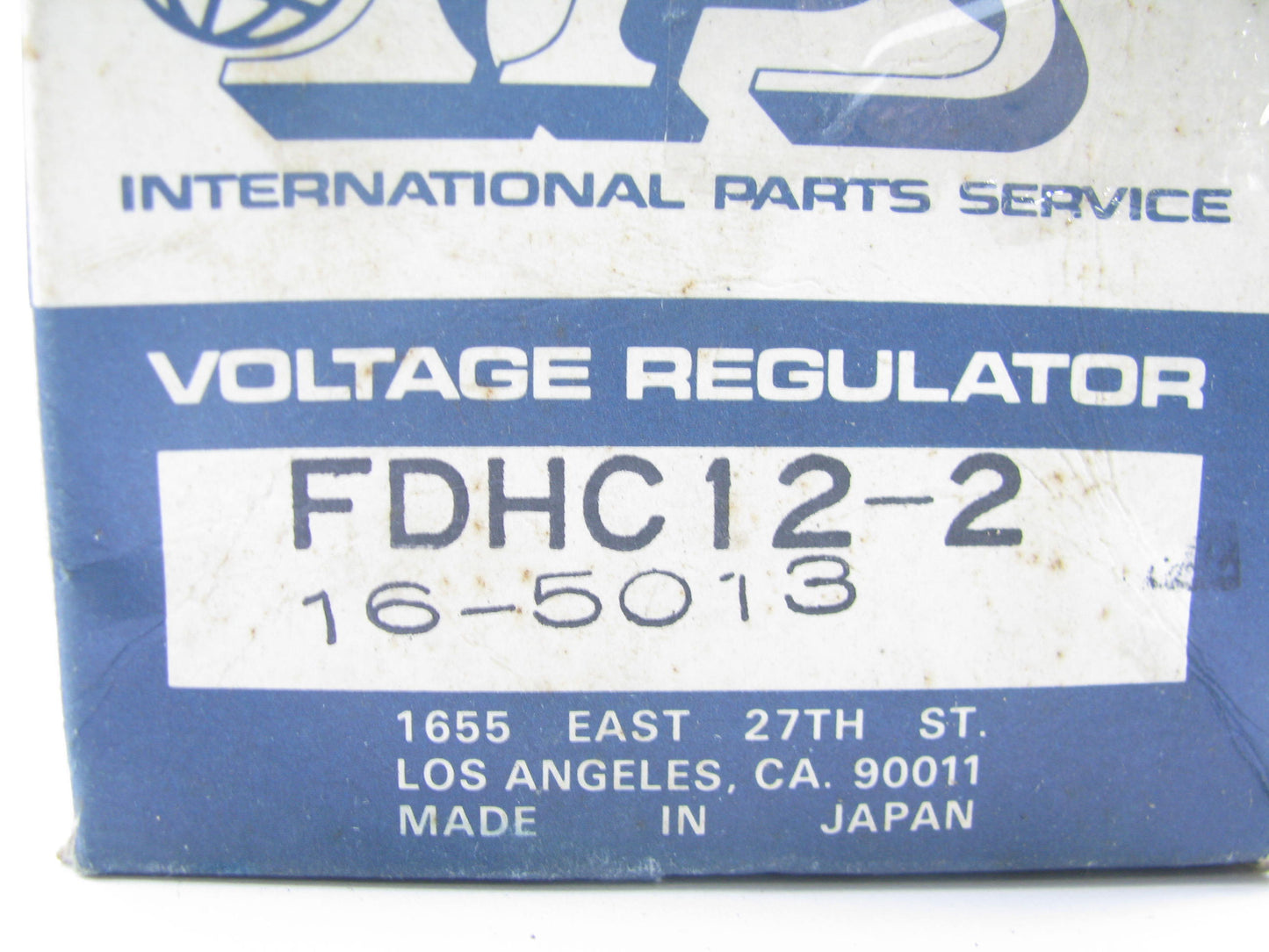 IPS FDHC12-2 FD Elecman Voltage Regulator - 16-5013 R599 271700 VR748 VR530