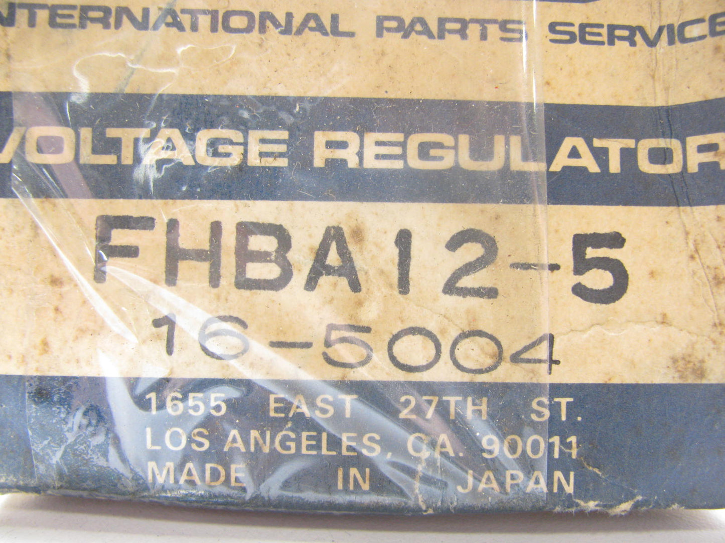 IPS FHBA12-5 FD Elecman Voltage Regulator For 1975-1977 Datsun 280z