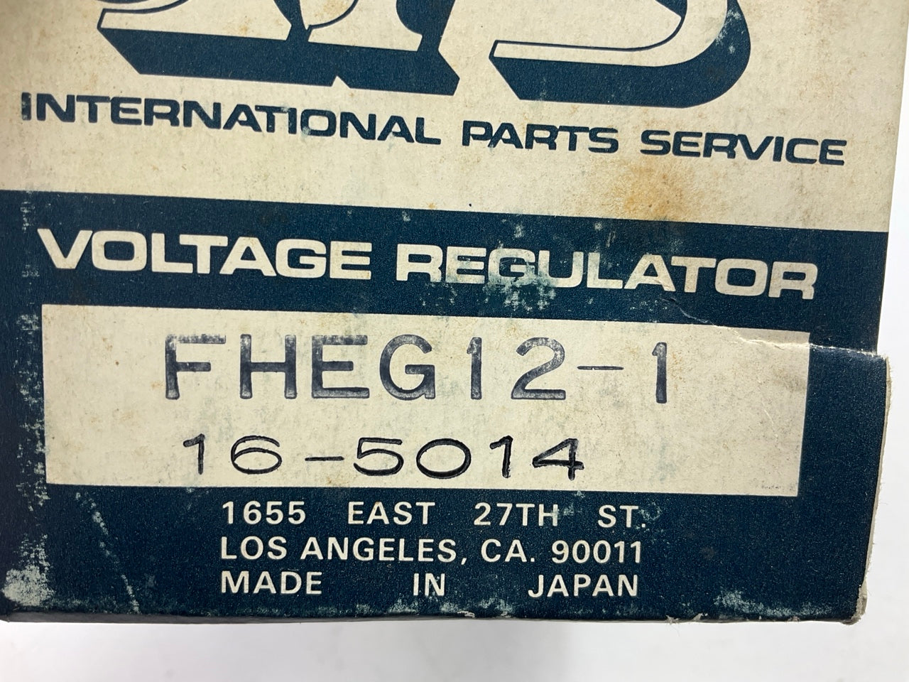 IPS FHEG12-1 Voltage Regulator For 1975-1979 Chevrolet LUV 1.8L-L4