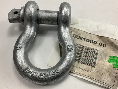 Iron Cross 1000-00 Towing D-ring 3/4'' Shackle, Galvanized