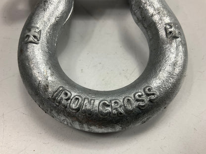 Iron Cross 1000-00 Towing D-ring 3/4'' Shackle, Galvanized