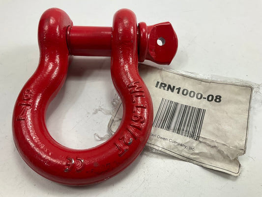 Iron Cross Automotive 1000-08 3/4'' Towing D-ring Shackle, Red