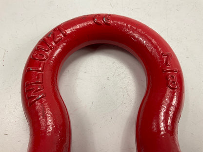 Iron Cross Automotive 1000-08 3/4'' Towing D-ring Shackle, Red