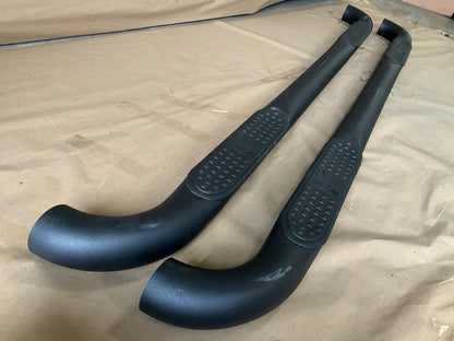 Iron Cross 41-614-B 4'' Cab Length Side Step Bars For 2006-09 Dodge Ram Mega Cab
