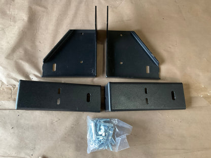 Iron Cross 41-614-B 4'' Cab Length Side Step Bars For 2006-09 Dodge Ram Mega Cab