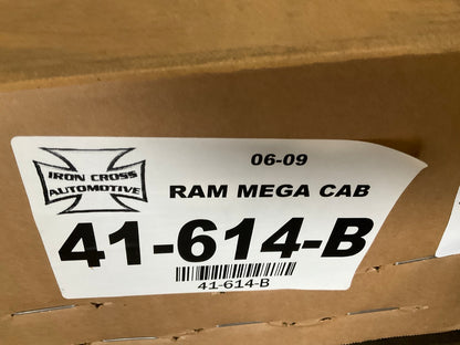 Iron Cross 41-614-B 4'' Cab Length Side Step Bars For 2006-09 Dodge Ram Mega Cab