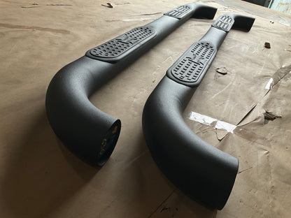 Iron Cross 41-638-B Nerf Side Step Bars For 2010-21 Ram 1500 2500 3500 Crew Cab