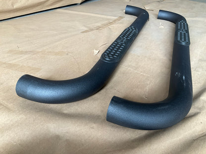Iron Cross 51-470-B 3'' Black Cab Length Nerf Bars 2015-21 Ford F-150 Regular Cab