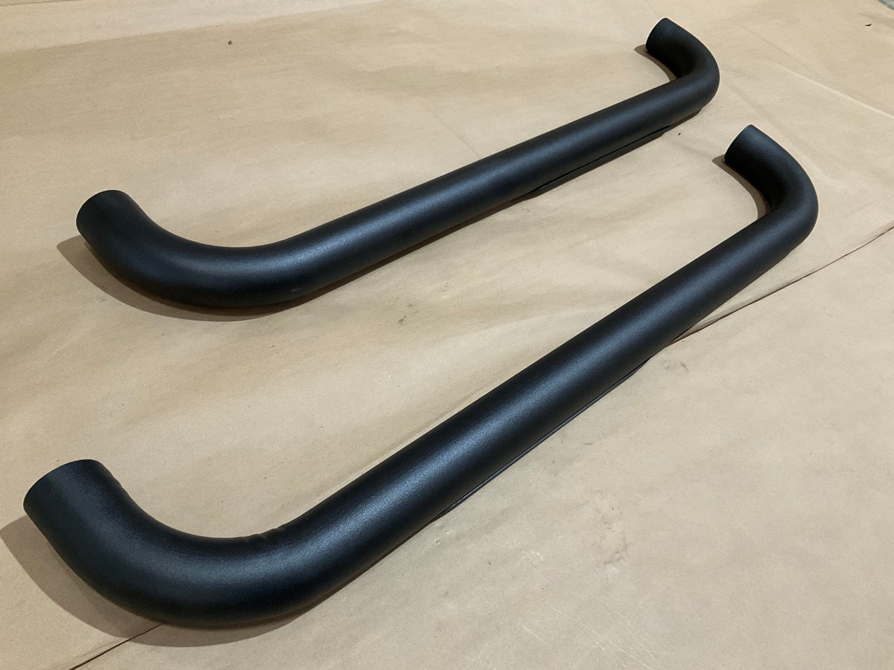 Iron Cross 51-480-B 3'' Black Side Step Bars 17-18 F-350 Super Duty Regular Cab