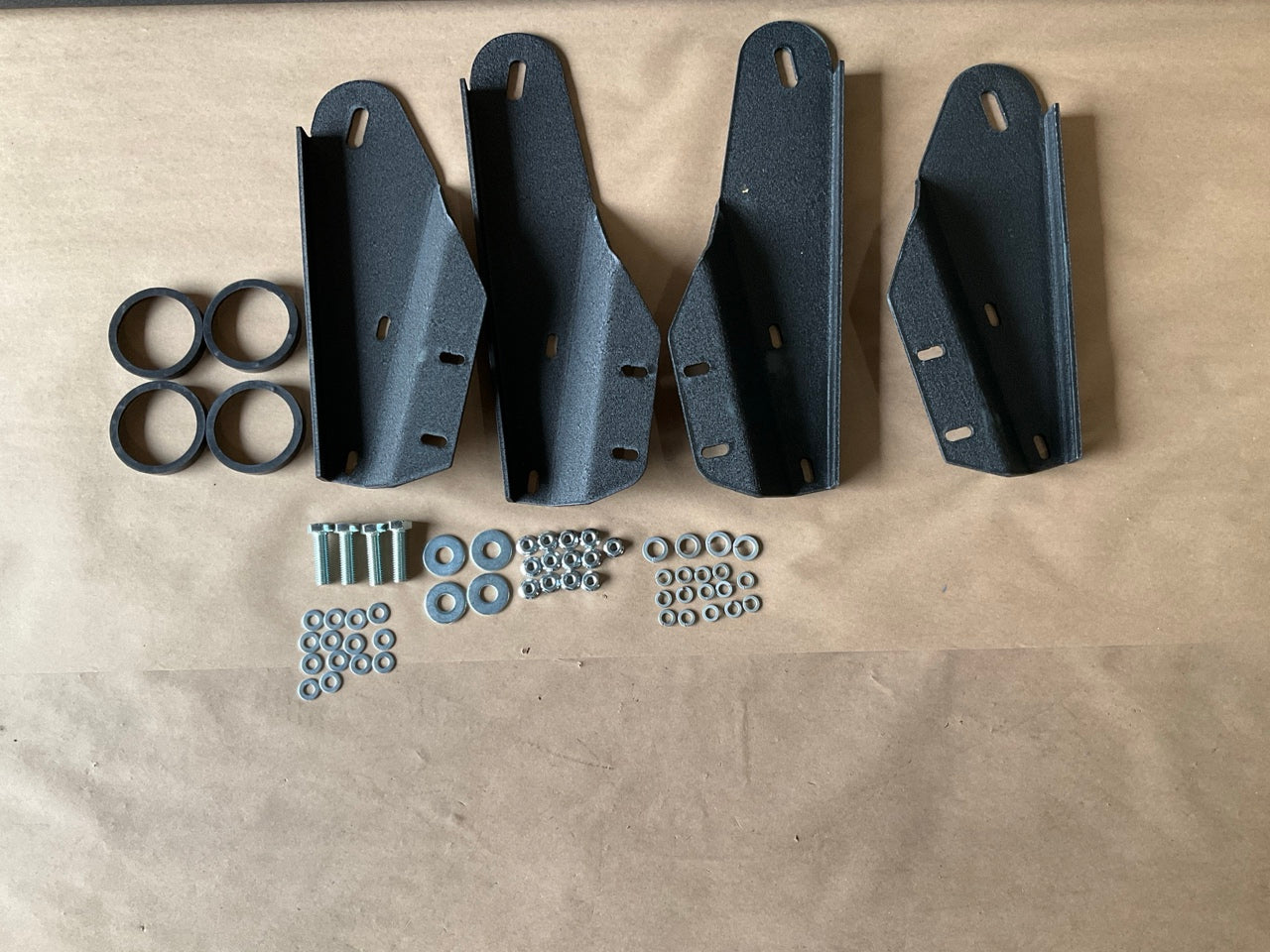 Iron Cross 51-482-B 3'' Cab Length Black Powder Coat Tube Side Step Bars