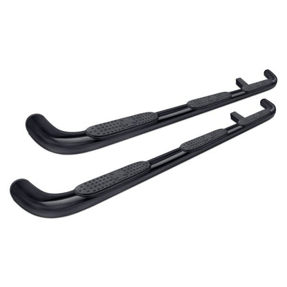 Iron Cross 51-482-B 3'' Cab Length Black Powder Coat Tube Side Step Bars