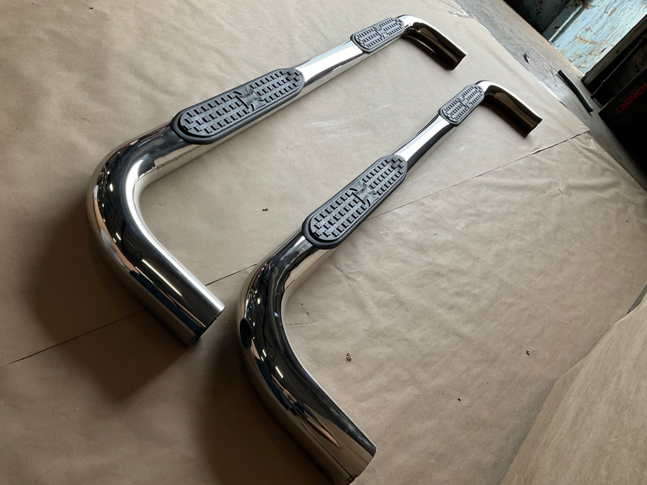 Iron Cross 51-562 Stainless 3'' Step Bars 2014-18 Silverado 1500 Double Cab 6.5'