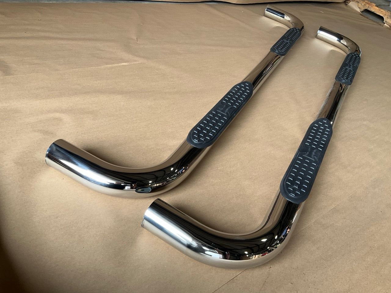 Iron Cross 51-562 Stainless 3'' Step Bars 2014-18 Silverado 1500 Double Cab 6.5'