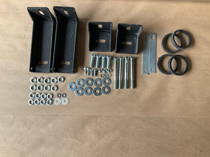 Iron Cross 51-562 Stainless 3'' Step Bars 2014-18 Silverado 1500 Double Cab 6.5'
