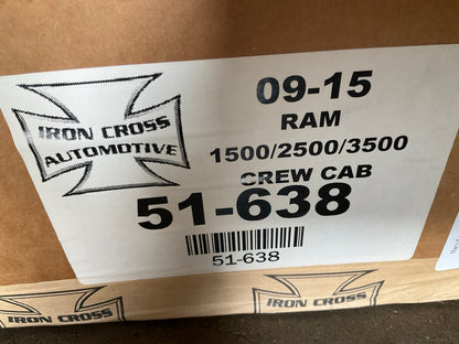 Iron Cross 51-638 3'' Stainless Steel Nerf Bars For 2010-2018 Ram Crew Cab