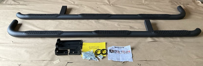 Iron Cross 52-532-B 3'' Round Black Nerf Bars 2019-21 Silverado 1500 Double 6.5'