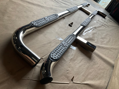 Iron Cross 52-572 Nerf Step Bars For 15-18 Silverado, Sierra 2500 3500 Short Bed