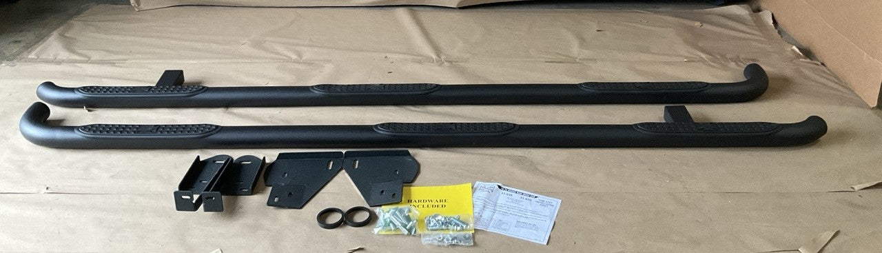 Iron Cross 52-639-B 3'' Wheel To Wheel Nerf Bars For 10-18 Ram 2500 3500 Mega Cab