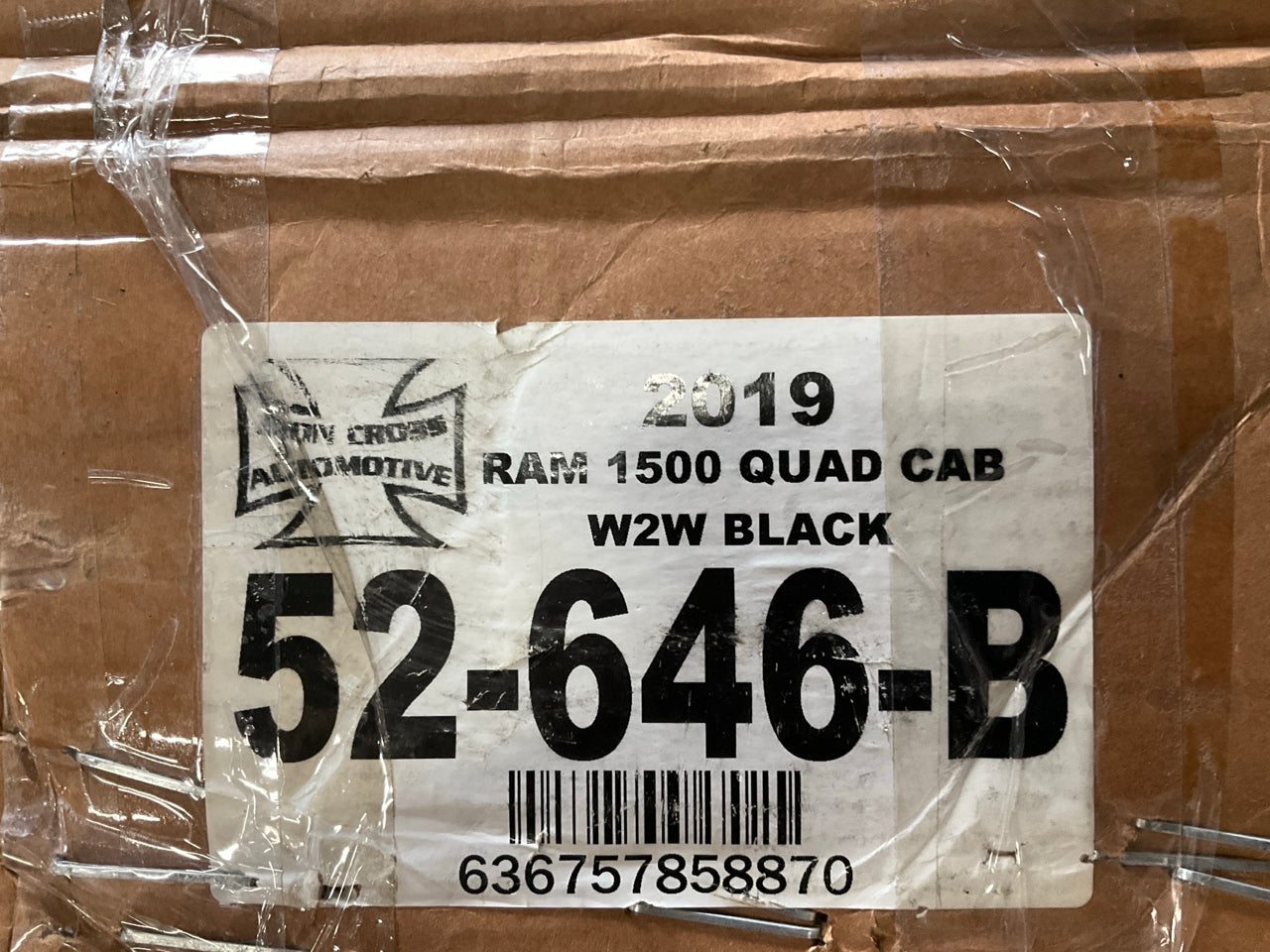 Iron Cross 52-646-B 3'' Black Wheel To Wheel Nerf Bars For 2019-21 Ram 1500 Quad