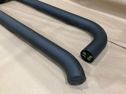 Iron Cross 53-570-B 3'' Wheel-to-Wheel Black Round Tube Step Bars