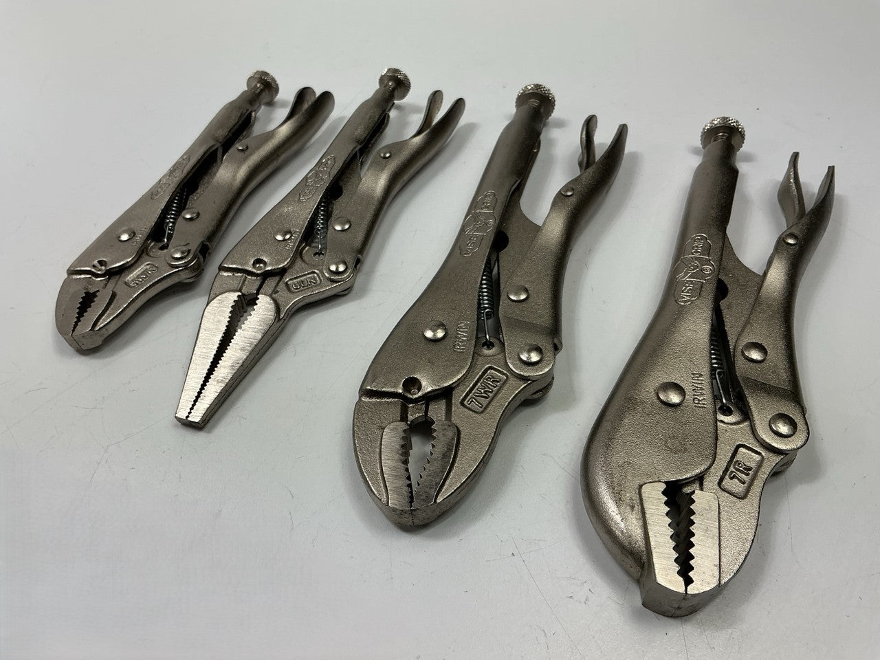 NEW, OPEN BOX - The Original Irvin #1078 Vise-Grip 10 Pc Locking Pliers Tray Set