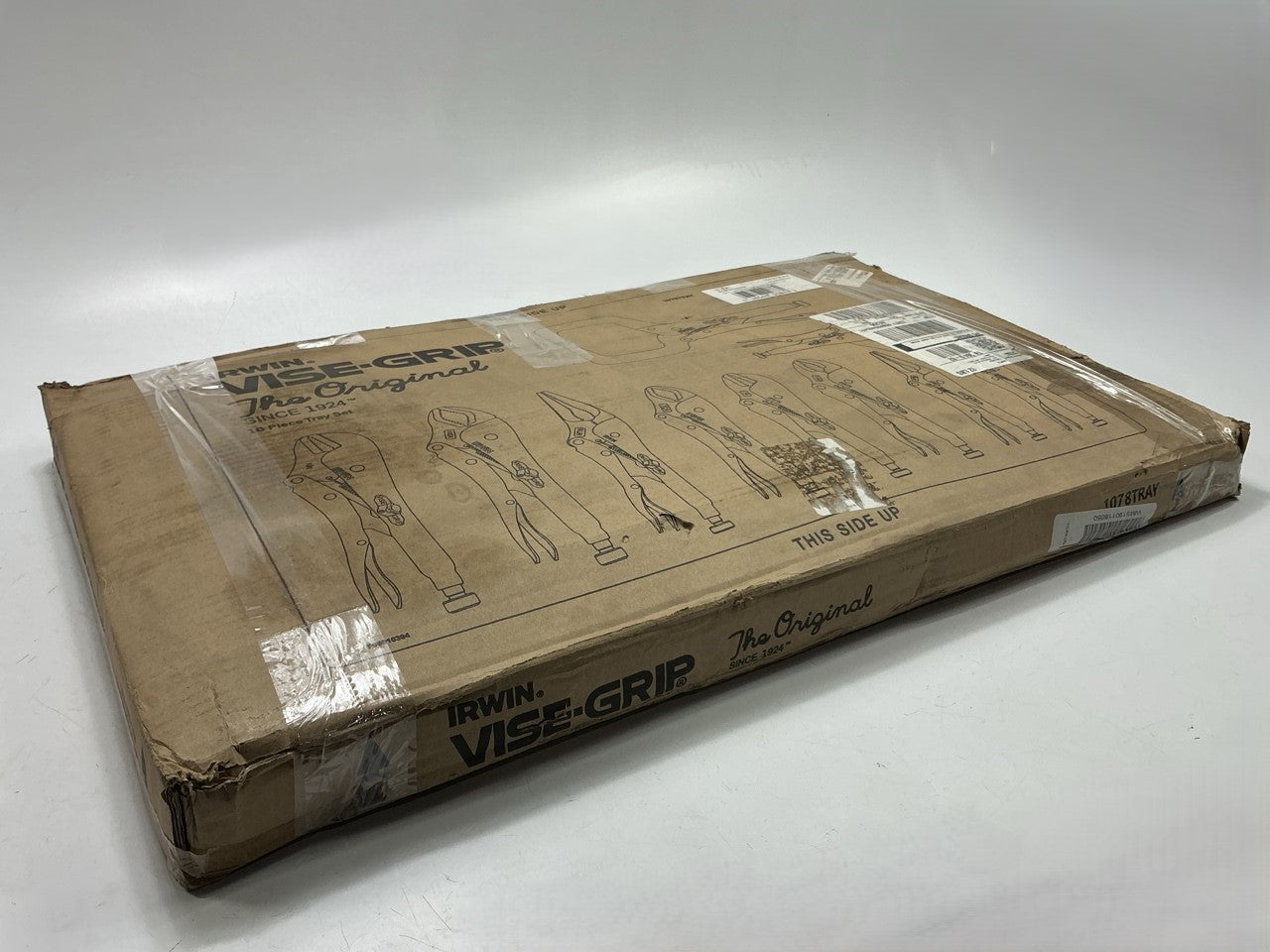 NEW, OPEN BOX - The Original Irvin #1078 Vise-Grip 10 Pc Locking Pliers Tray Set