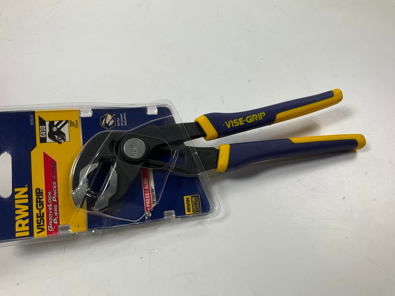 Irwin Industrial 2078110 GrooveLock 10'' V Jaw Pliers