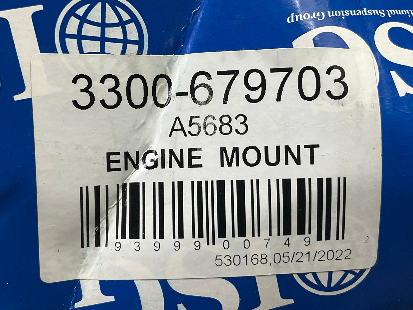 ISG 3300-679703 Rear Automatic Transmission Mount For 2004-2007 Saturn Vue