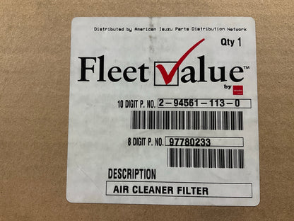 NEW OEM Isuzu 2-94561-113-0 Heavy Duty Air Filter - Replaces 46932, RS5434