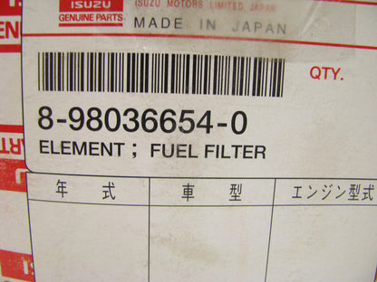 NEW - OEM Isuzu 8-98036654-0 Fuel Filter