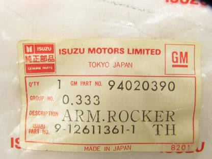 NOS - OEM Isuzu 9-12611361-1 Engine Rocker Arm 1972-1979 Chevrolet LUV 1.8L-L4