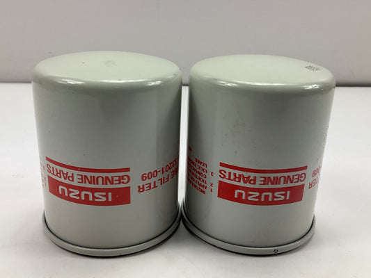 (2) Isuzu X-13201-009 Hydraulic Oil Filters PH2827; LF385; LF3550 P550227; 85361