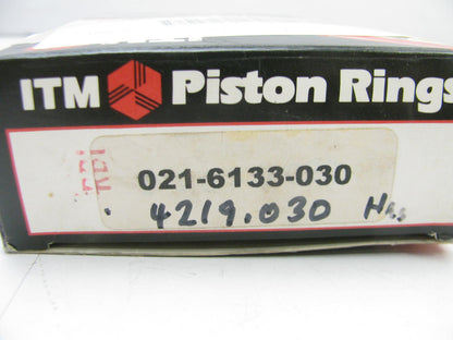 ITM 021-6133-030 Engine Piston Rings - .030'' Oversize For 1984-1985 Toyota Van