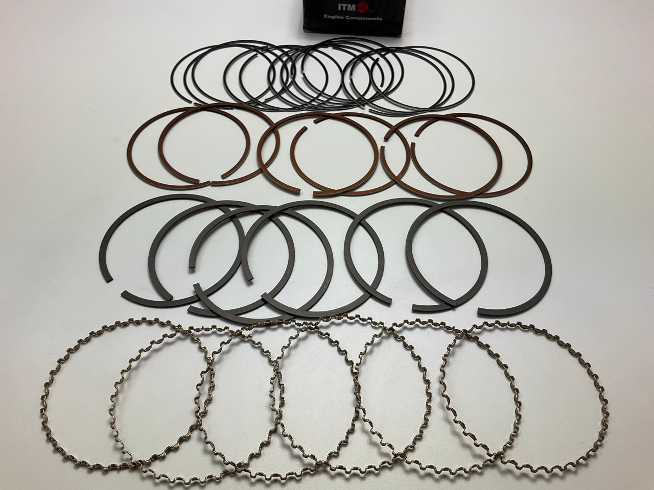 ITM 021-6526-STD Engine Piston Rings STANDARD For 1992-1997 Honda Isuzu 3.2L-V6