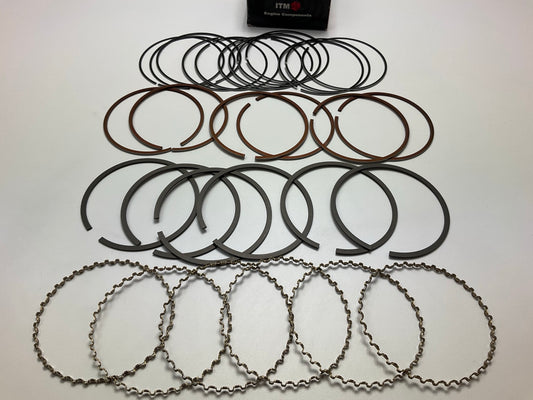 ITM 021-6526-STD Engine Piston Rings STANDARD For 1992-1997 Honda Isuzu 3.2L-V6