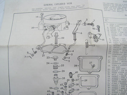 ITM 08-10013 Carburetor Rebuild Kit - HITACHI-328