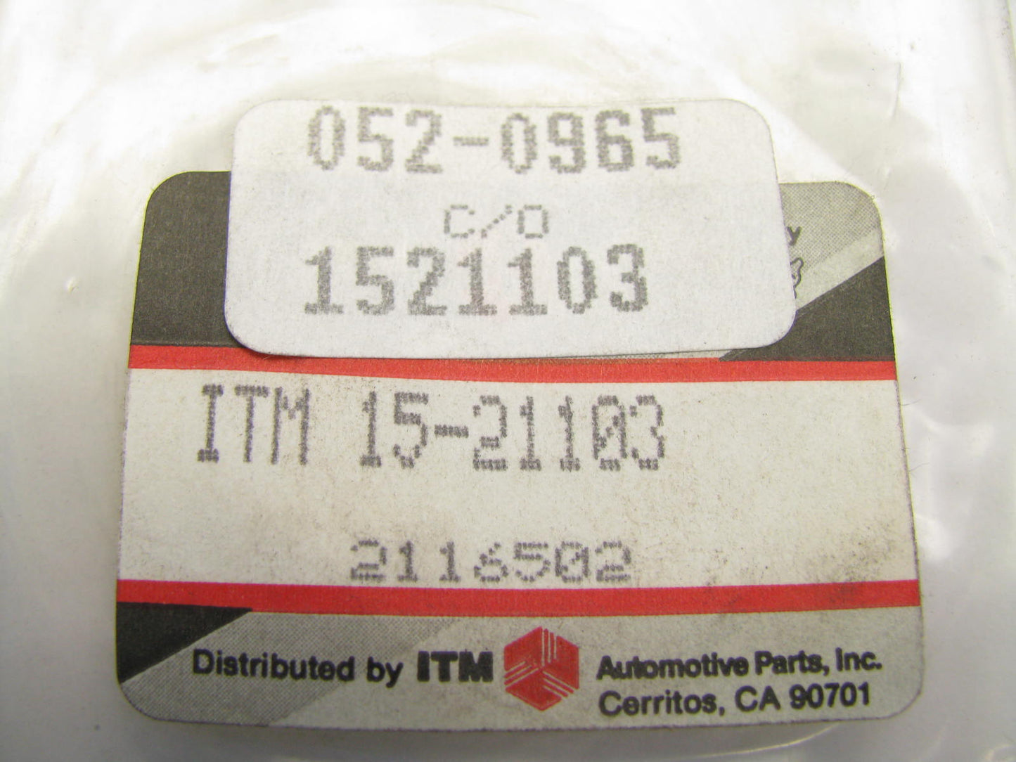 ITM 15-21103 Output Shaft Seal / Wheel Seal