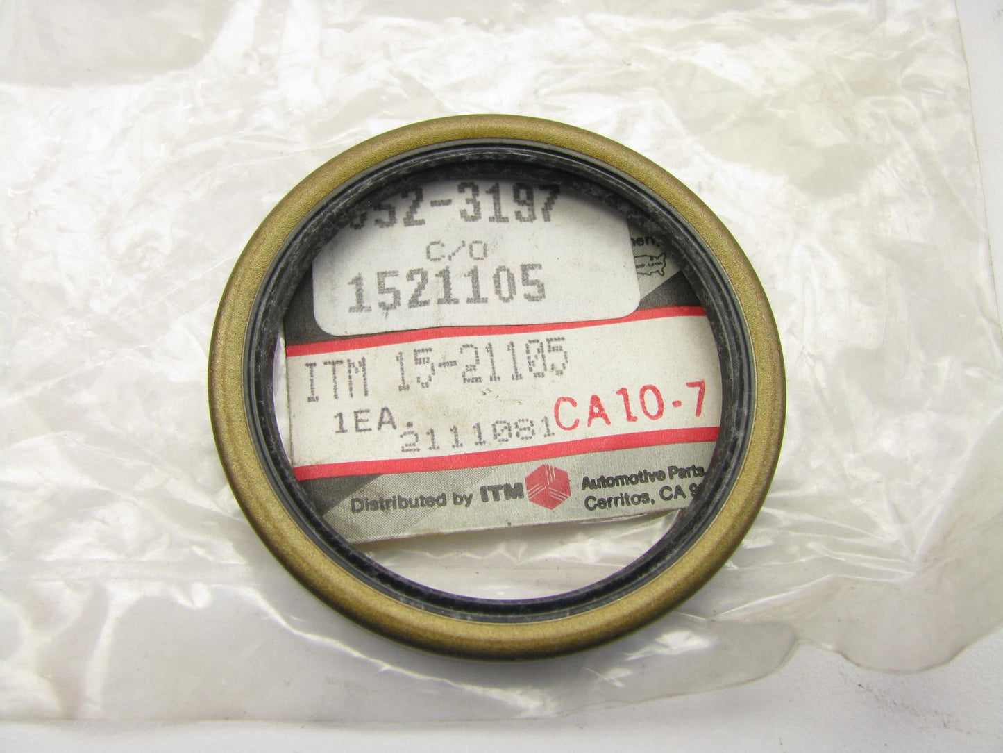 ITM 15-21105 Front Outer Wheel Seal