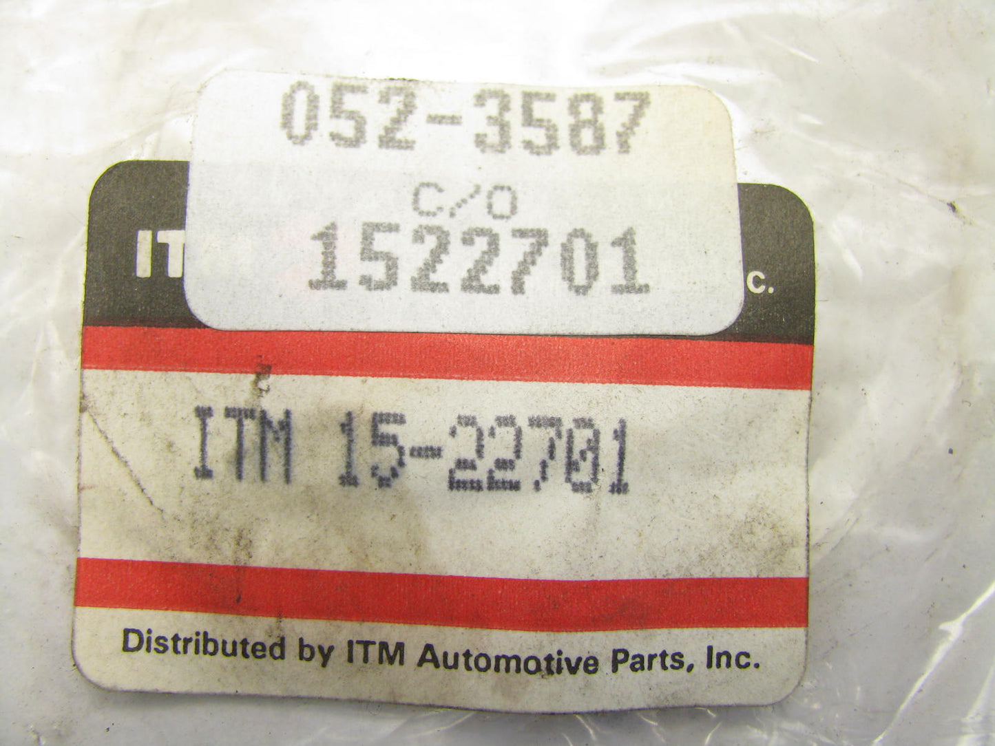 ITM 15-22701 Front Wheel Seal