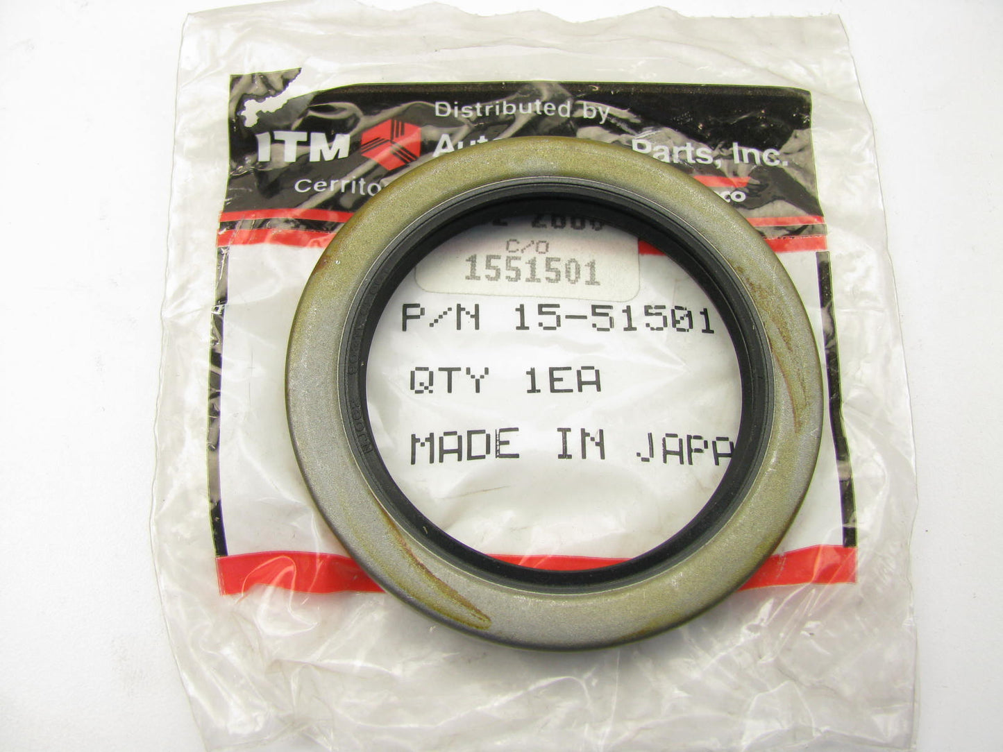 ITM 15-51501 Wheel Seal - Front / Rear Inner