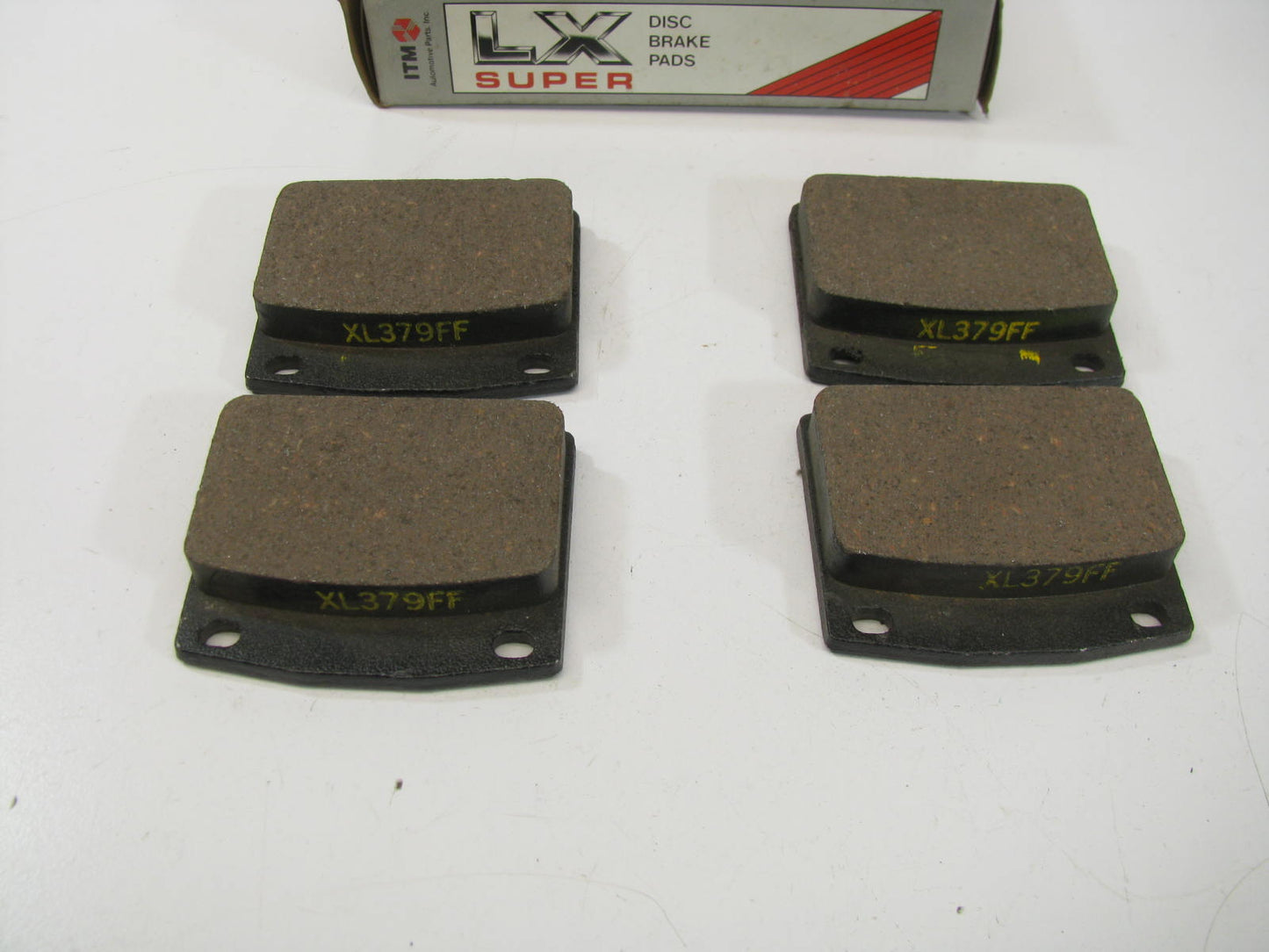 ITM 17-20275S Front Disc Brake Pads - Organic